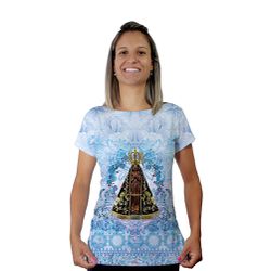 Baby Look-N.Sª Aparecida.BLA083 - BLA083 - Face de Cristo | Moda Cristã