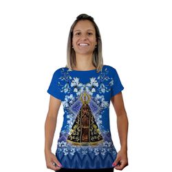 Baby Look-N.Sª Aparecida.BLA084 - BLA084 - Face de Cristo | Moda Cristã