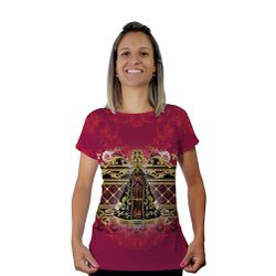 Baby Look-N.Sª Aparecida.BLA085 - BLA085 - Face de Cristo | Moda Cristã