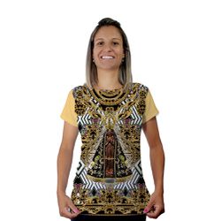 Baby Look-N.Sª Aparecida.BLA086 - BLA086 - Face de Cristo | Moda Cristã