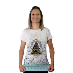 Baby Look-N.Sª Aparecida.BLA087 - BLA087 - Face de Cristo | Moda Cristã