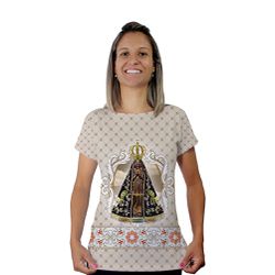 Baby Look-N.Sª Aparecida.BLA114 - BLA114 - Face de Cristo | Moda Cristã