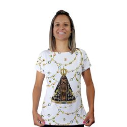 Baby Look-N.Sª Aparecida.BLA137 - BLA137 - Face de Cristo | Moda Cristã