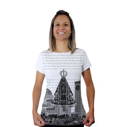 Baby Look-N.Sª Aparecida.BLA142 - BLA142 - Face de Cristo | Moda Cristã