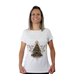 Baby Look-N.Sª Aparecida.BLA351 - BLA351 - Face de Cristo | Moda Cristã
