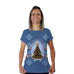 Baby Look-N.Sª Aparecida.BLA416 - BLA416 - Face de Cristo | Moda Cristã