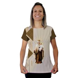 Baby Look-N.Sª do Carmo.BLA299 - BLA299 - Face de Cristo | Moda Cristã