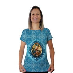 Baby Look-N.Sª Perpétuo Socorro.BLA198 - BLA198 - Face de Cristo | Moda Cristã