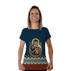 Baby Look-N.Sª Perpétuo Socorro.BLA364 - BLA364 - Face de Cristo | Moda Cristã