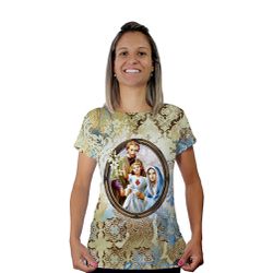 Baby Look-Sagrada Família.BLA244 - BLA244 - Face de Cristo | Moda Cristã