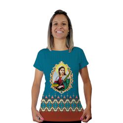 Baby Look-Santa Luzia.BLA158 - BLA158 - Face de Cristo | Moda Cristã