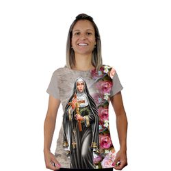 Baby Look-Santa Rita.BLA150 - BLA150 - Face de Cristo | Moda Cristã
