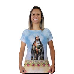 Baby Look-Santa Rita.BLA295 - BLA295 - Face de Cristo | Moda Cristã