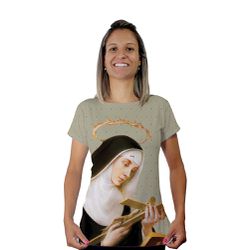 Baby Look-Santa Rita.BLA296 - BLA296 - Face de Cristo | Moda Cristã