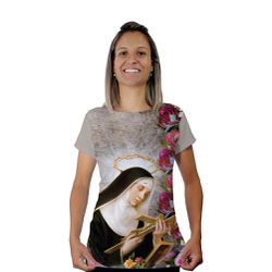 Baby Look-Santa Rita.BLA369 - BLA369 - Face de Cristo | Moda Cristã