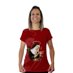 Baby Look-Santa Rita.BLA370 - BLA370 - Face de Cristo | Moda Cristã