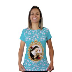 Baby Look-Santa Rita.BLA372 - BLA372 - Face de Cristo | Moda Cristã