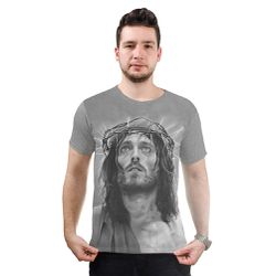 Camiseta-Jesus Coroa de Espinhos.GCA614 - GCA614 - Face de Cristo | Moda Cristã