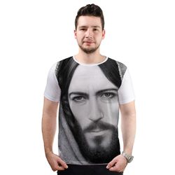 Camiseta-Jesus Cristo de Nazaré.GCA656 - GCA656 - Face de Cristo | Moda Cristã