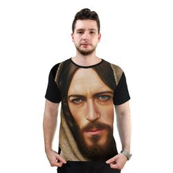 Camiseta-Jesus Cristo de Nazaré.GCA657 - GCA657 - Face de Cristo | Moda Cristã