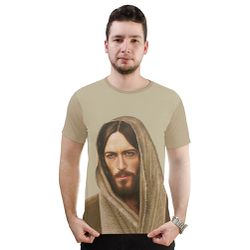 Camiseta-Jesus Cristo Manto.GCA691 - GCA691 - Face de Cristo | Moda Cristã