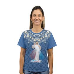 Camiseta-Jesus Misericordioso.GCA039 - GCA039 - Face de Cristo | Moda Cristã
