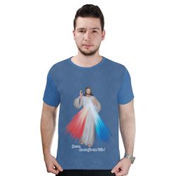 Camiseta-Jesus Misericordioso.GCA751 - GCA751 - Face de Cristo | Moda Cristã