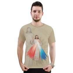 Camiseta-Jesus Misericordioso.GCA789 - GCA789 - Face de Cristo | Moda Cristã