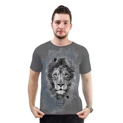 Camiseta-Leão de Juda.GCA768 - GCA768 - Face de Cristo | Moda Cristã