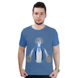 Camiseta-Medalhas Milagrosas N.Sª Graças.GCA782 - GCA782 - Face de Cristo | Moda Cristã