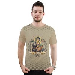 Camiseta-N.Sª Perpétuo Socorro.GCA736 - GCA736 - Face de Cristo | Moda Cristã