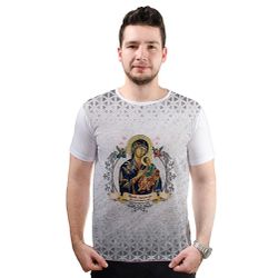 Camiseta-N.Sª Perpétuo Socorro.GCA737 - GCA737 - Face de Cristo | Moda Cristã