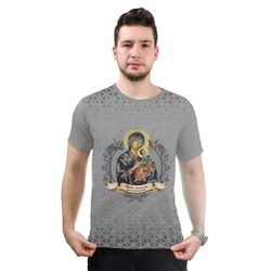 Camiseta-N.Sª Perpétuo Socorro.GCA738 - GCA738 - Face de Cristo | Moda Cristã