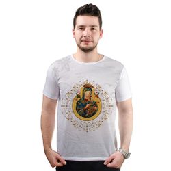 Camiseta-N.Sª Perpétuo Socorro.GCA749 - GCA749 - Face de Cristo | Moda Cristã