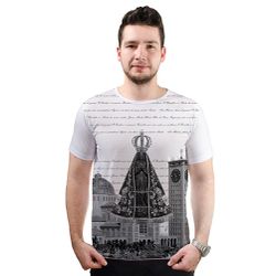 Camiseta-N.Sª Aparecida.GCA635 - GCA635 - Face de Cristo | Moda Cristã