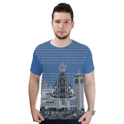 Camiseta-N.Sª Aparecida.GCA637 - GCA637 - Face de Cristo | Moda Cristã