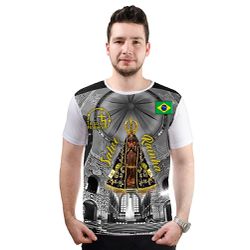 Camiseta-N.Sª Aparecida.GCA793 - GCA793 - Face de Cristo | Moda Cristã