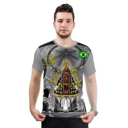 Camiseta-N.Sª Aparecida.GCA795 - GCA795 - Face de Cristo | Moda Cristã