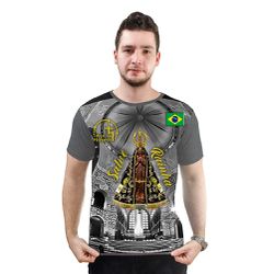 Camiseta-N.Sª Aparecida.GCA796 - GCA796 - Face de Cristo | Moda Cristã