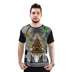 Camiseta-N.Sª Aparecida.GCA794 - GCA794 - Face de Cristo | Moda Cristã