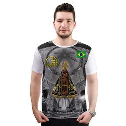 Camiseta-N.Sª Aparecida.GCA802 - GCA802 - Face de Cristo | Moda Cristã