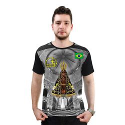 Camiseta-N.Sª Aparecida.GCA803 - GCA803 - Face de Cristo | Moda Cristã