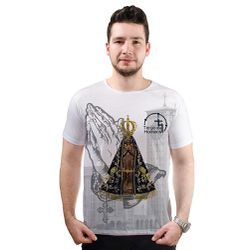Camiseta-N.Sª Aparecida.GCA698 - GCA698 - Face de Cristo | Moda Cristã