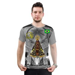 Camiseta-N.Sª Aparecida.GCA804 - GCA804 - Face de Cristo | Moda Cristã