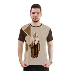 Camiseta-N.Sª Carmo.GCA733 - GCA733 - Face de Cristo | Moda Cristã