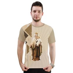 Camiseta-N.Sª Carmo.GCA734 - GCA734 - Face de Cristo | Moda Cristã