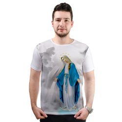 Camiseta-N.Sª das Graças.GCA810 - GCA810 - Face de Cristo | Moda Cristã