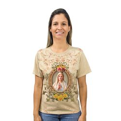 Camiseta-N.Sª Fátima.GCA180 - GCA180 - Face de Cristo | Moda Cristã