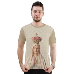 Camiseta-N.Sª Fátima.GCA701 - GCA701 - Face de Cristo | Moda Cristã
