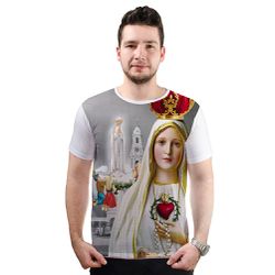 Camiseta-N.Sª Fátima.GCA811 - GCA811 - Face de Cristo | Moda Cristã